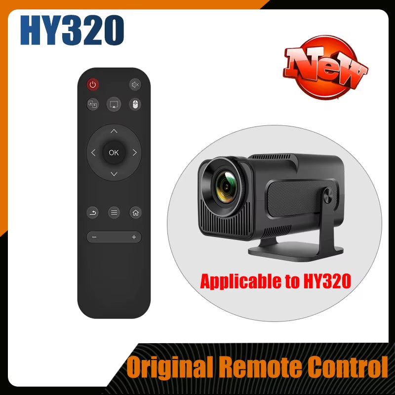 HY320 Projector Original Remote Control Original Remote Control for HY300 Projector with Chipset Allwinner H713