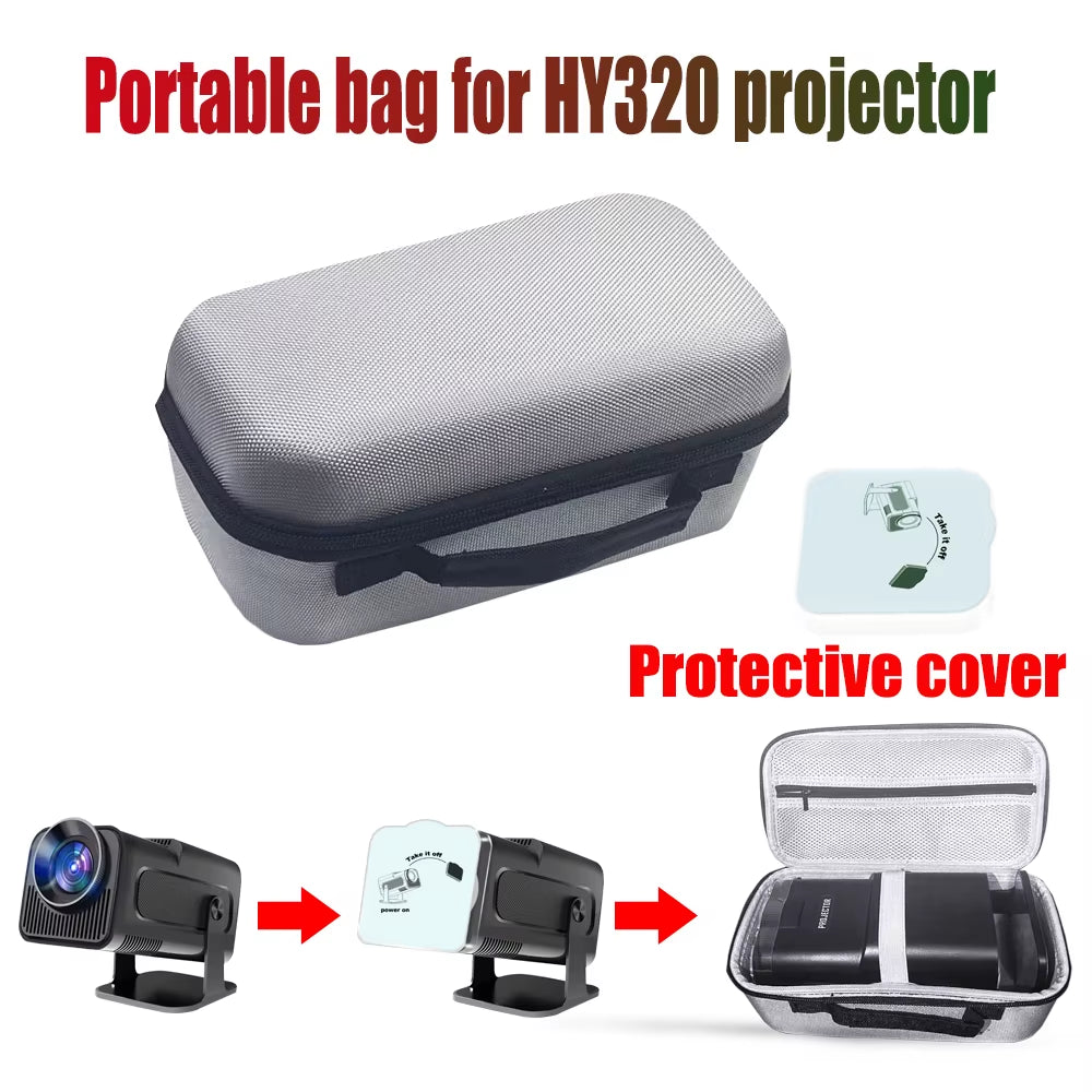 HY320 Projector Storage Case Travel Carry Projector Bag for Magcubic HY320 Projetor Protector Carrying Bags For