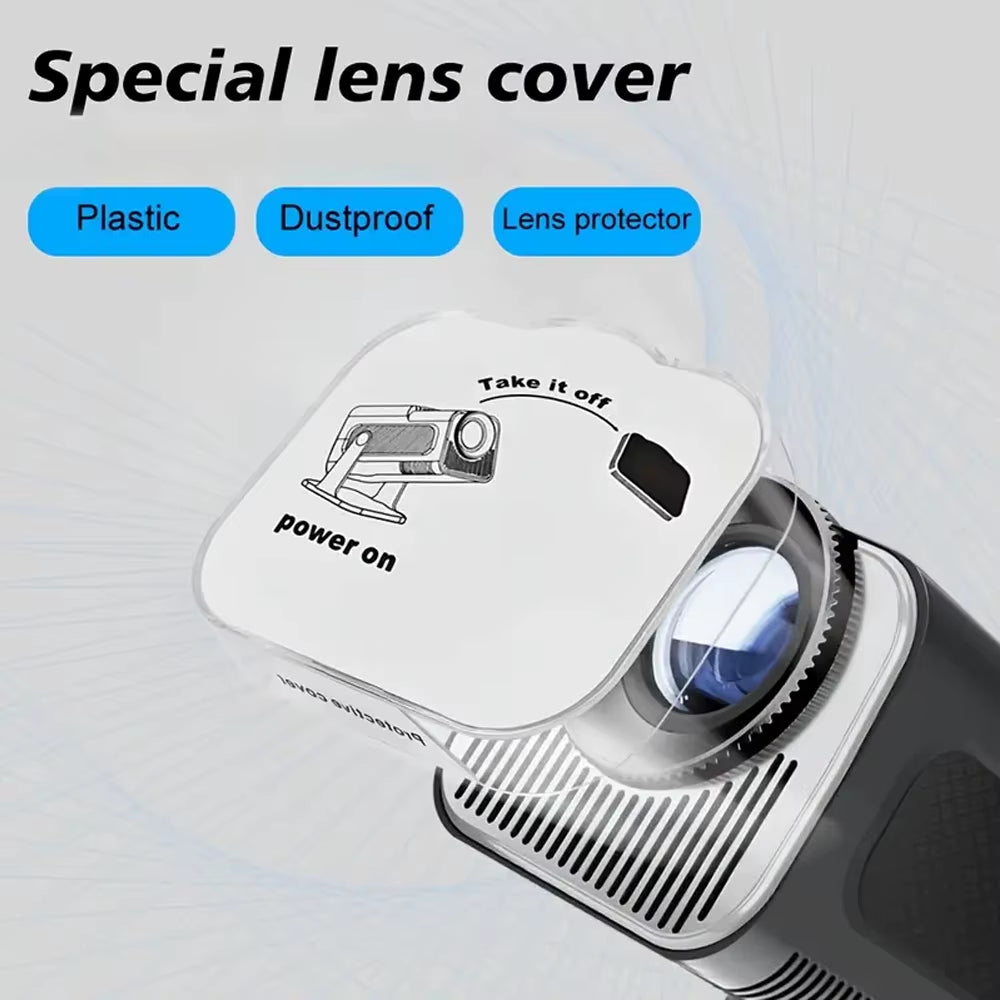 HY320 Projector Lens Protection Cover Avoid Dust Protection Machine Projector Specific Cap Projection Accessories HY320